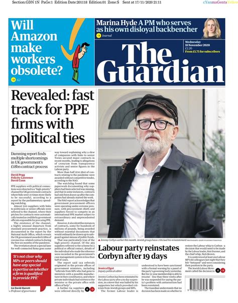 guardian uk politics